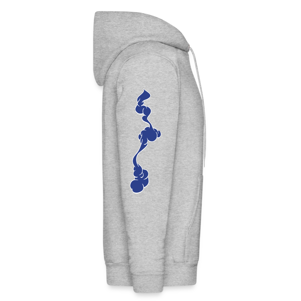 VYN “Let Your Fire Burn” Original Hoodie (Royal blue) - heather gray