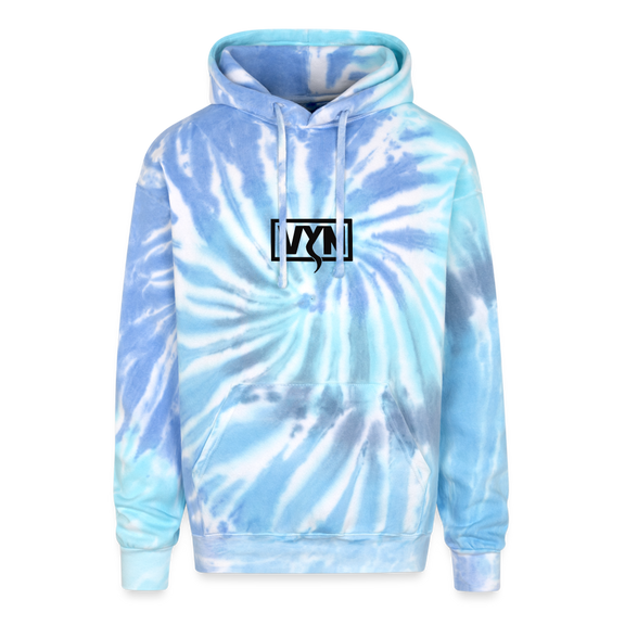 VYN Visions Tie Dye Hoodie - blue lagoon