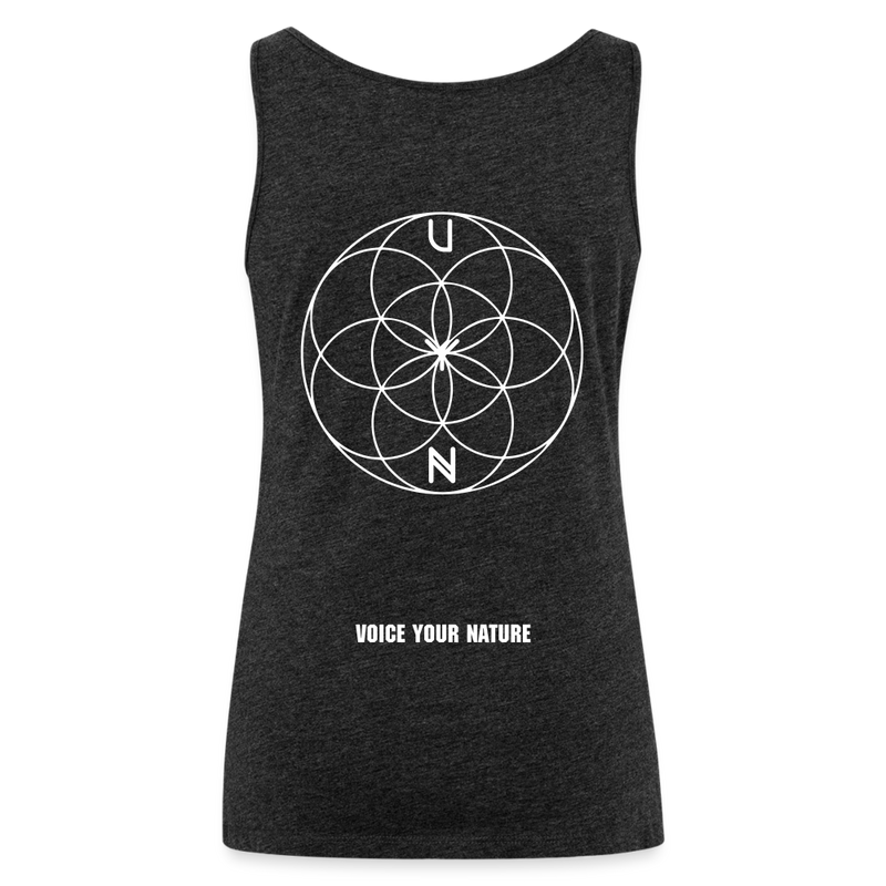 VYN “Plantin’ Seeds” Women’s Premium Tank Top - charcoal grey