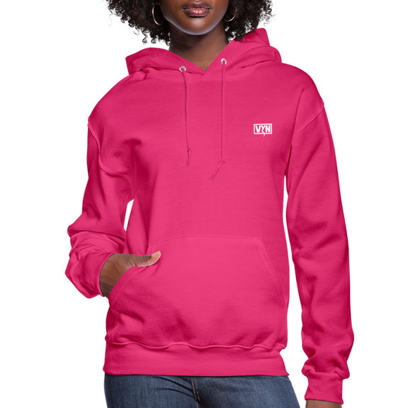 VYN “Nature Calls” Original Women's Hoodie - fuchsia