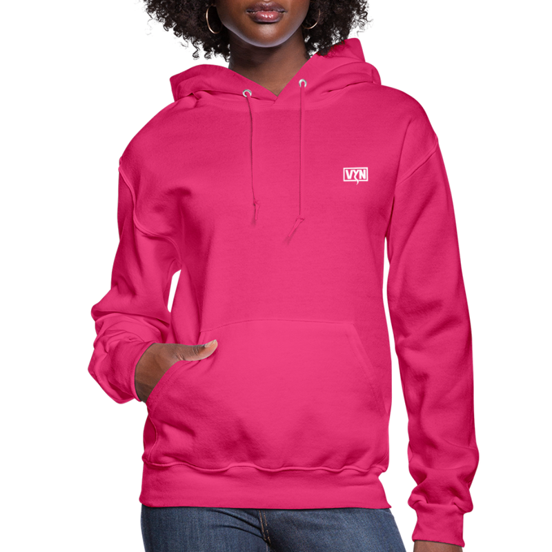 VYN “Nature Calls” Original Women's Hoodie - fuchsia