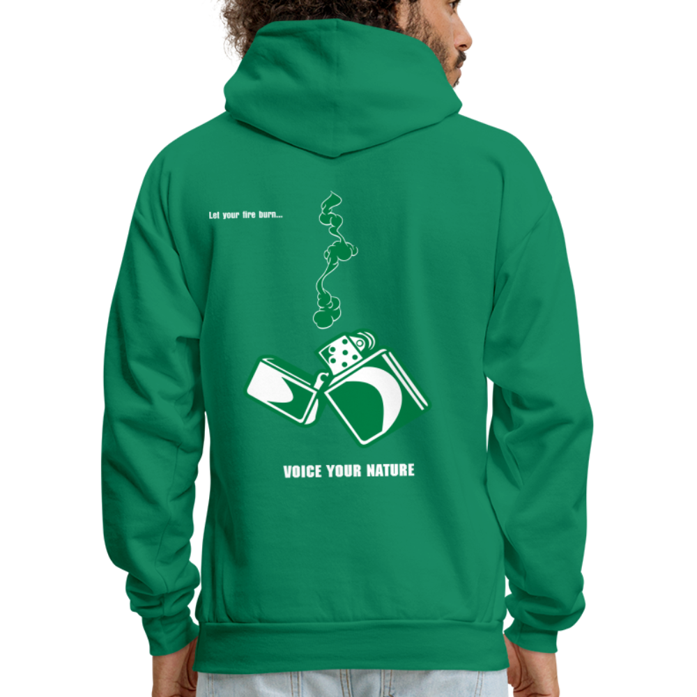 VYN “Let Your Fire Burn” Original Hoodie (kelly grn) - kelly green