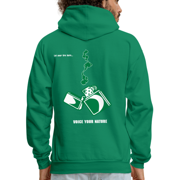 VYN “Let Your Fire Burn” Original Hoodie (kelly grn) - kelly green