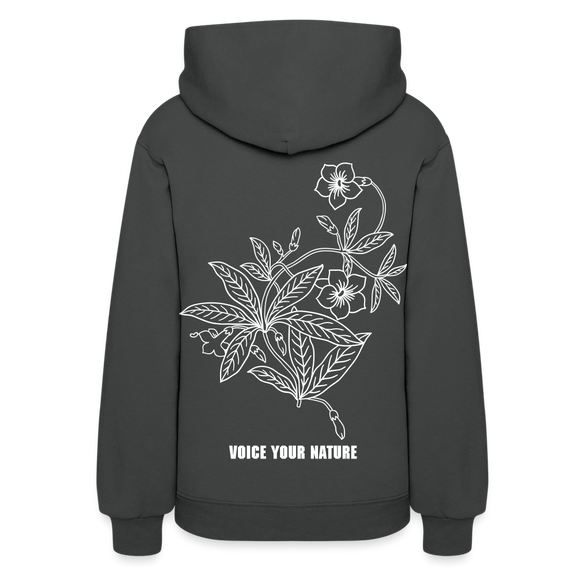 VYN “Nature Calls” Original Women's Hoodie - asphalt