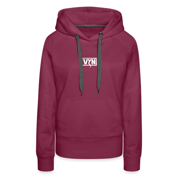 VYN Women’s Hoodie - burgundy