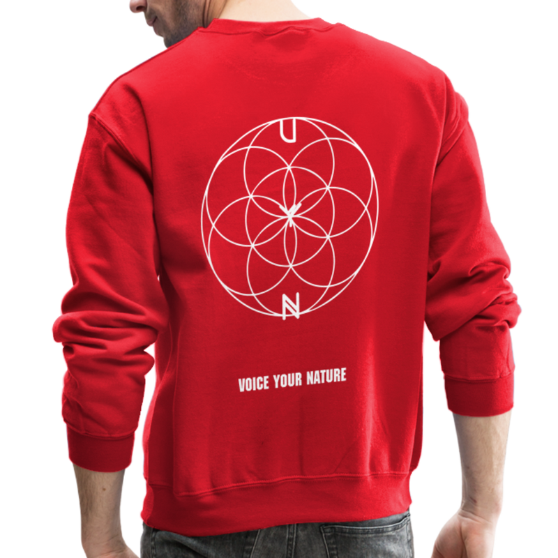 VYN Unisex “Plantin’ seeds” Crewneck Sweatshirt - red