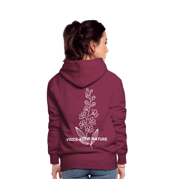 VYN Women’s Hoodie - burgundy