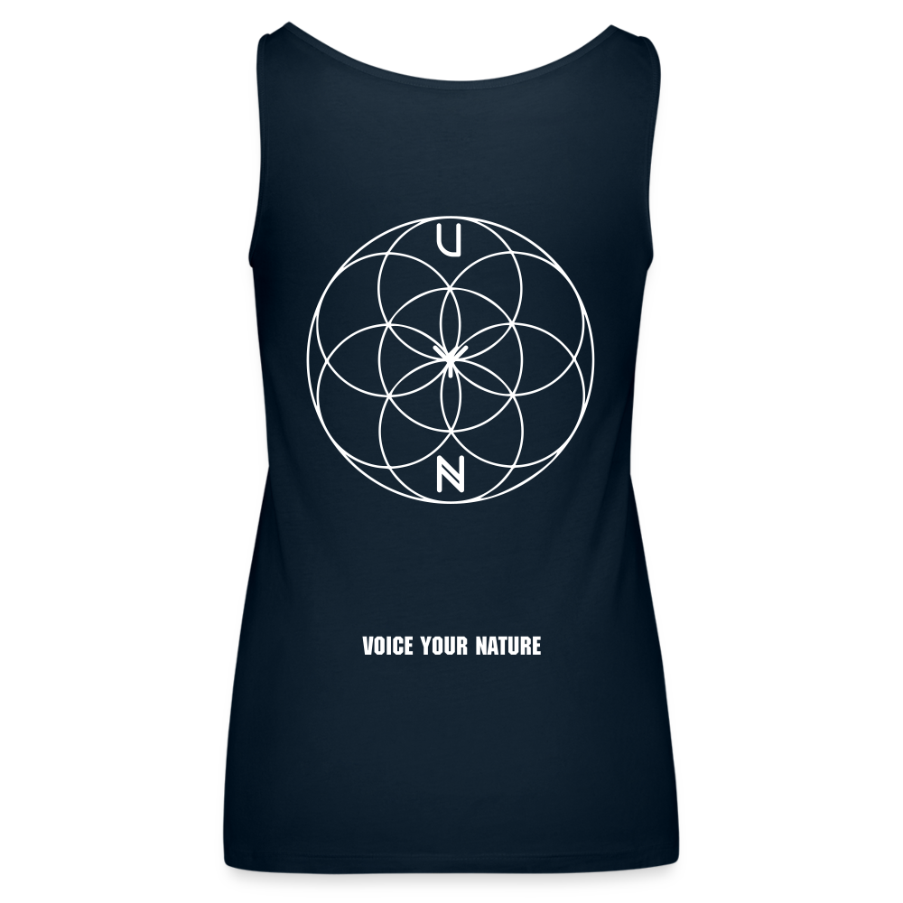 VYN “Plantin’ Seeds” Women’s Premium Tank Top - deep navy