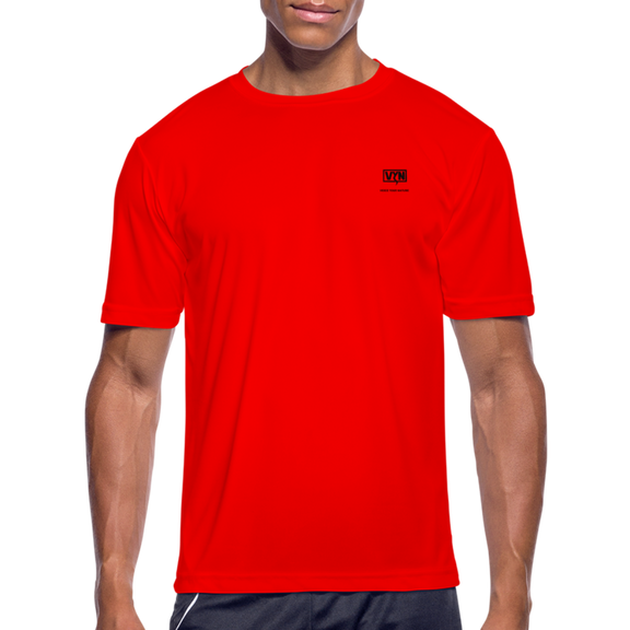 VYN Men’s Moisture Wicking Performance T-Shirt - red