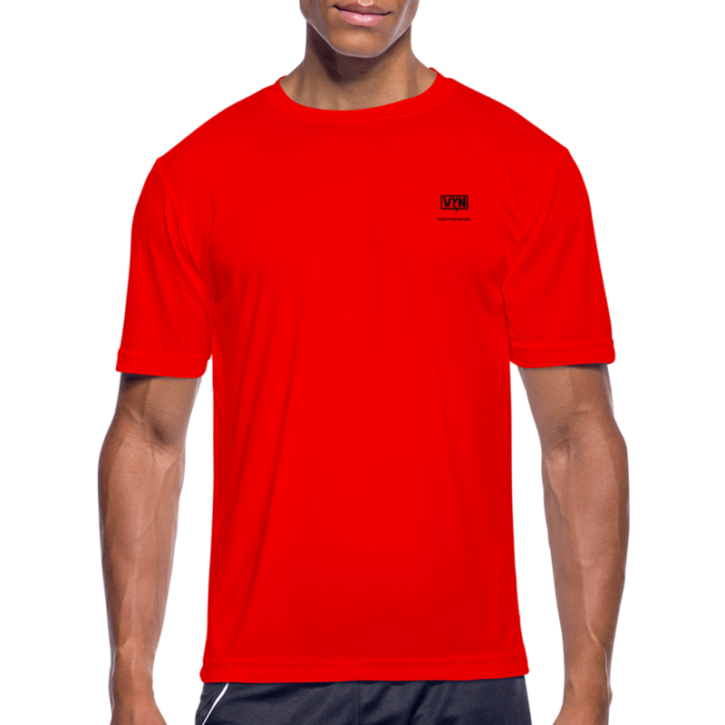 VYN Men’s Moisture Wicking Performance T-Shirt - red