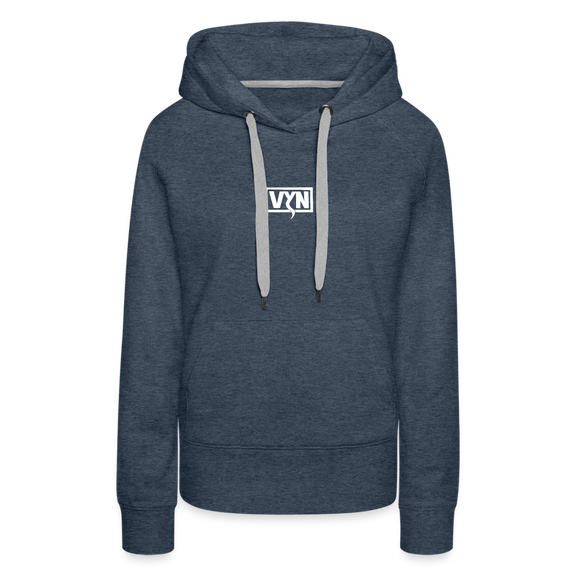 VYN Women’s Hoodie - heather denim