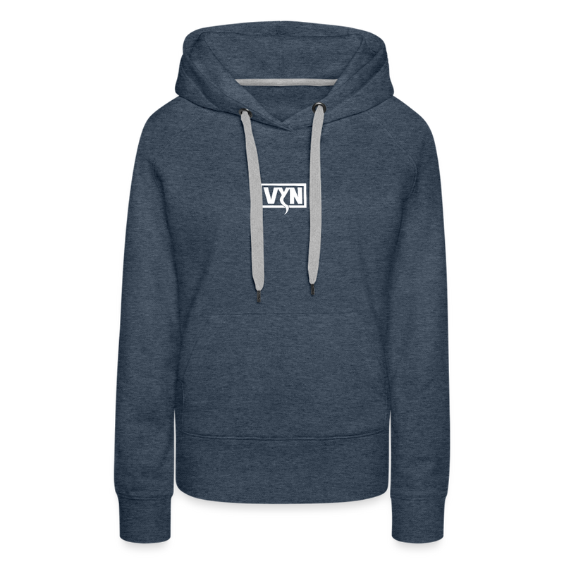 VYN Women’s Hoodie - heather denim