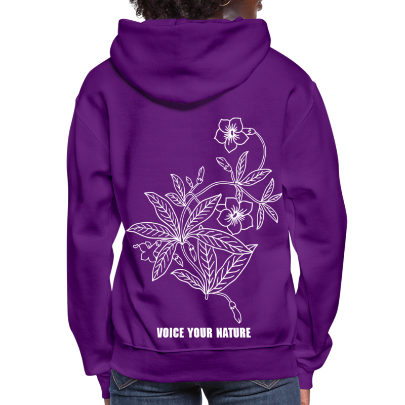 VYN “Nature Calls” Original Women's Hoodie - purple