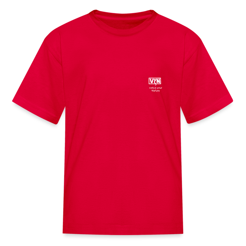 VYN “outside the lines” Kids' T-Shirt - red