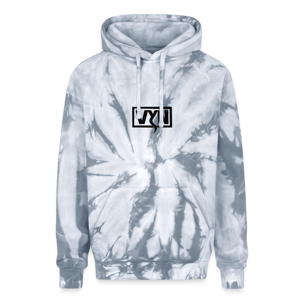 VYN Visions Tie Dye Hoodie - spider silver