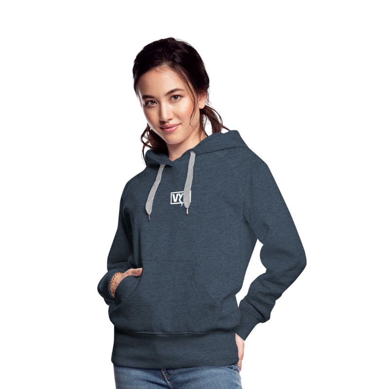 VYN Women’s Hoodie - heather denim